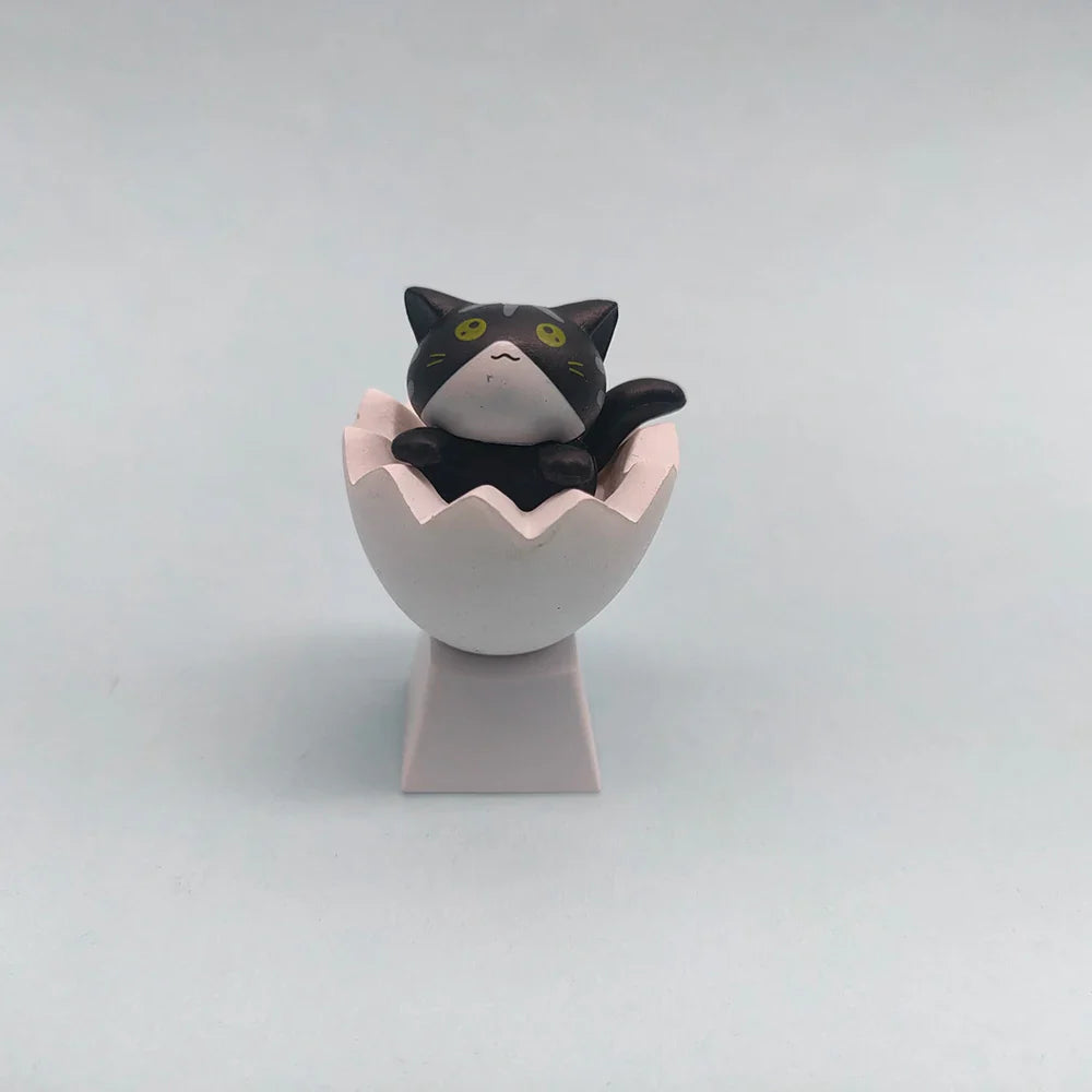 Customize Your Keyboard with Cute Cat Keycaps - PBT Axis Cherry MX Artisan Anime Pink Kawaii Accessories