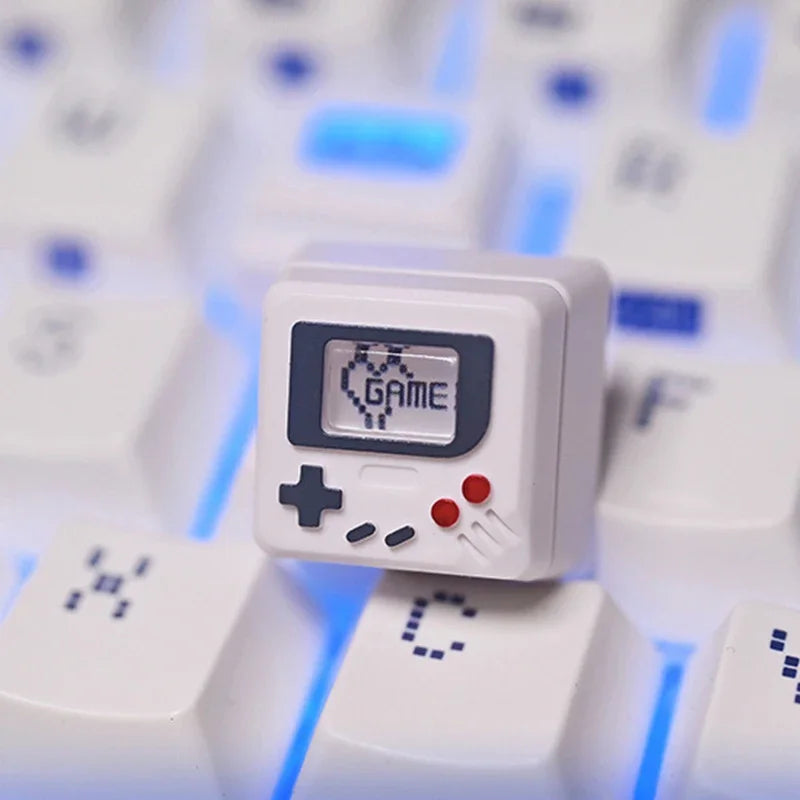 K-04 Πλήκτρα πληκτρολογίου 3 σε 1 για μηχανικά κλασικά ρετρό χαριτωμένα διαφανή μπρελόκ Κοστούμια με χαριτωμένα κουμπιά εξατομικευμένα πλήκτρα