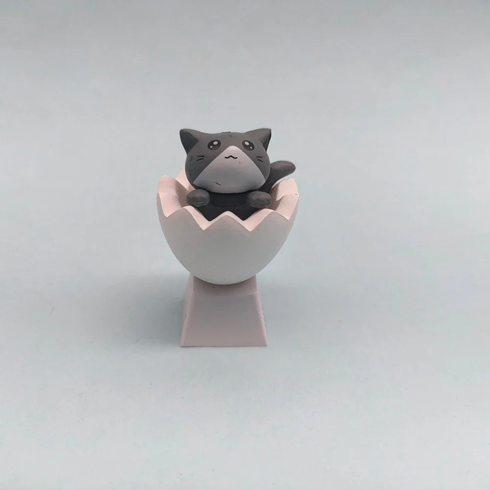 Customize Your Keyboard with Cute Cat Keycaps - PBT Axis Cherry MX Artisan Anime Pink Kawaii Accessories