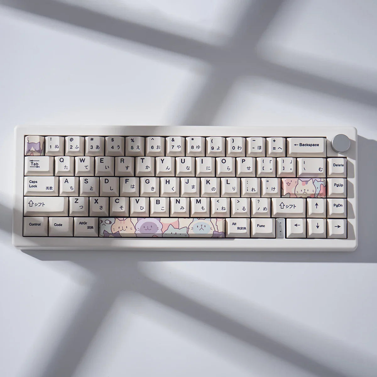 Coral Sea Keycap 4PCS Keycaps Cherry Profile Dye-Sub PBT keycaps Space Bar 6.25U ESC Enter Custom Keycap For Mechanical Keyboard