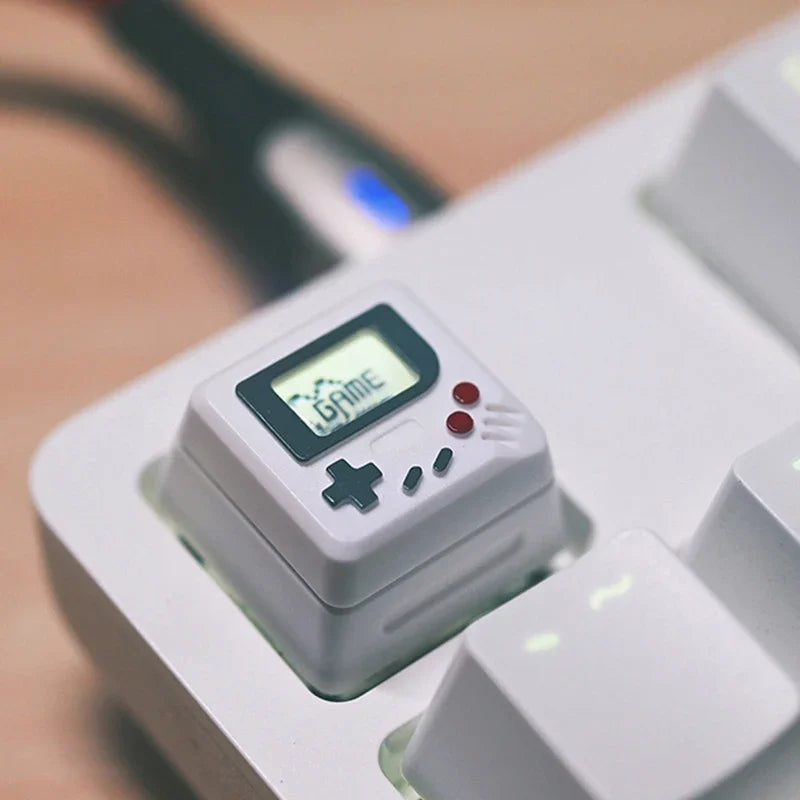 K-04 Πλήκτρα πληκτρολογίου 3 σε 1 για μηχανικά κλασικά ρετρό χαριτωμένα διαφανή μπρελόκ Κοστούμια με χαριτωμένα κουμπιά εξατομικευμένα πλήκτρα