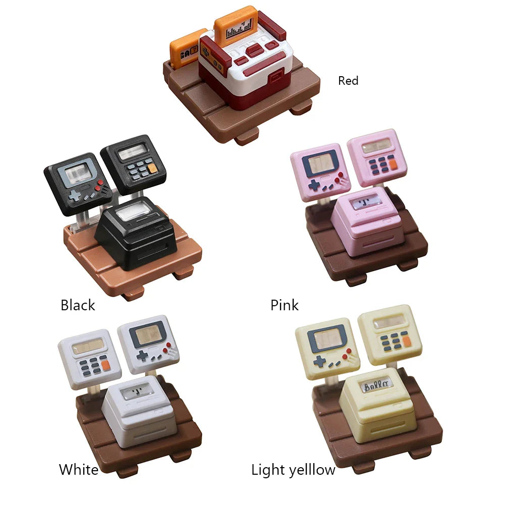 Πλήκτρα πληκτρολογίου K-04 3 σε 1 Αντικατάσταση μηχανικού πληκτρολογίου πληκτρολογίου ρετρό πληκτρολόγια κονσόλας παιχνιδιών Χαριτωμένη διαφανής στολή για μπρελόκ